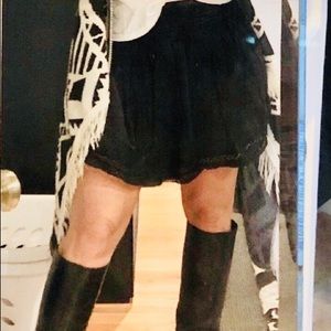 Adorable lace-trimmed mini